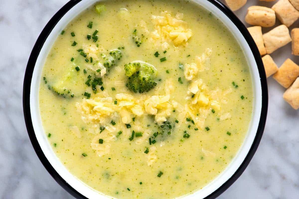 Easy Broccoli Cheddar Soup Recipe Easy Broccoli Cheddar Soup Recipe