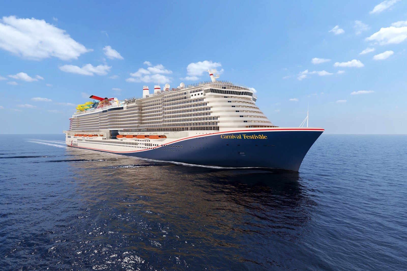 Carnival to supersize water parks for next 2 megaships, including 1 to sail from Port Canaveral Carnival to supersize water parks for next 2 megaships, including 1 to sail from Port Canaveral