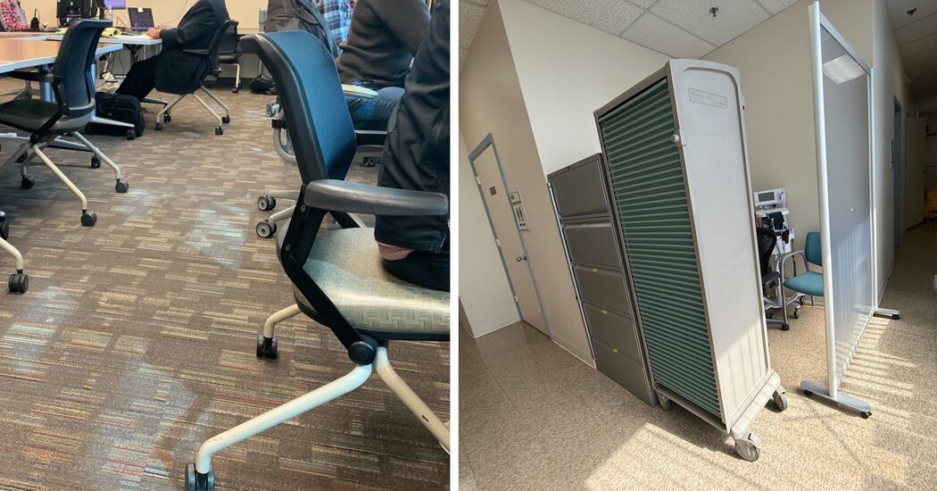 Trump’s V.A. Squeezes Mental Health Care in Crowed Offices, Raising Privacy Concerns Trump’s V.A. Squeezes Mental Health Care in Crowed Offices, Raising Privacy Concerns