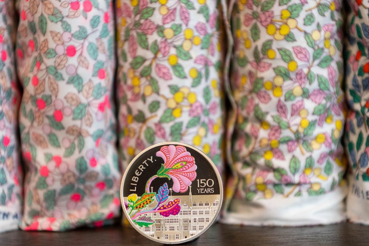 Royal Mint to launch stylish coins celebrating 150 years of Liberty Royal Mint to launch stylish coins celebrating 150 years of Liberty