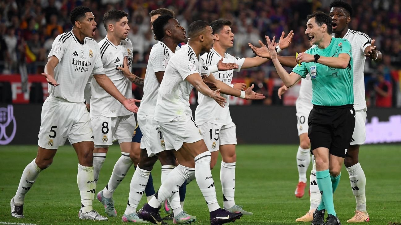 Real Madrid’s running battle with referees: How will it end?