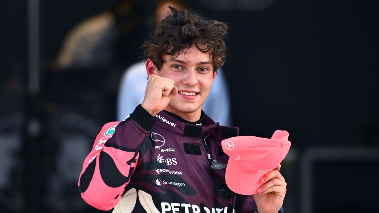 Kimi Antonelli takes surprise Miami GP sprint pole Kimi Antonelli takes surprise Miami GP sprint pole