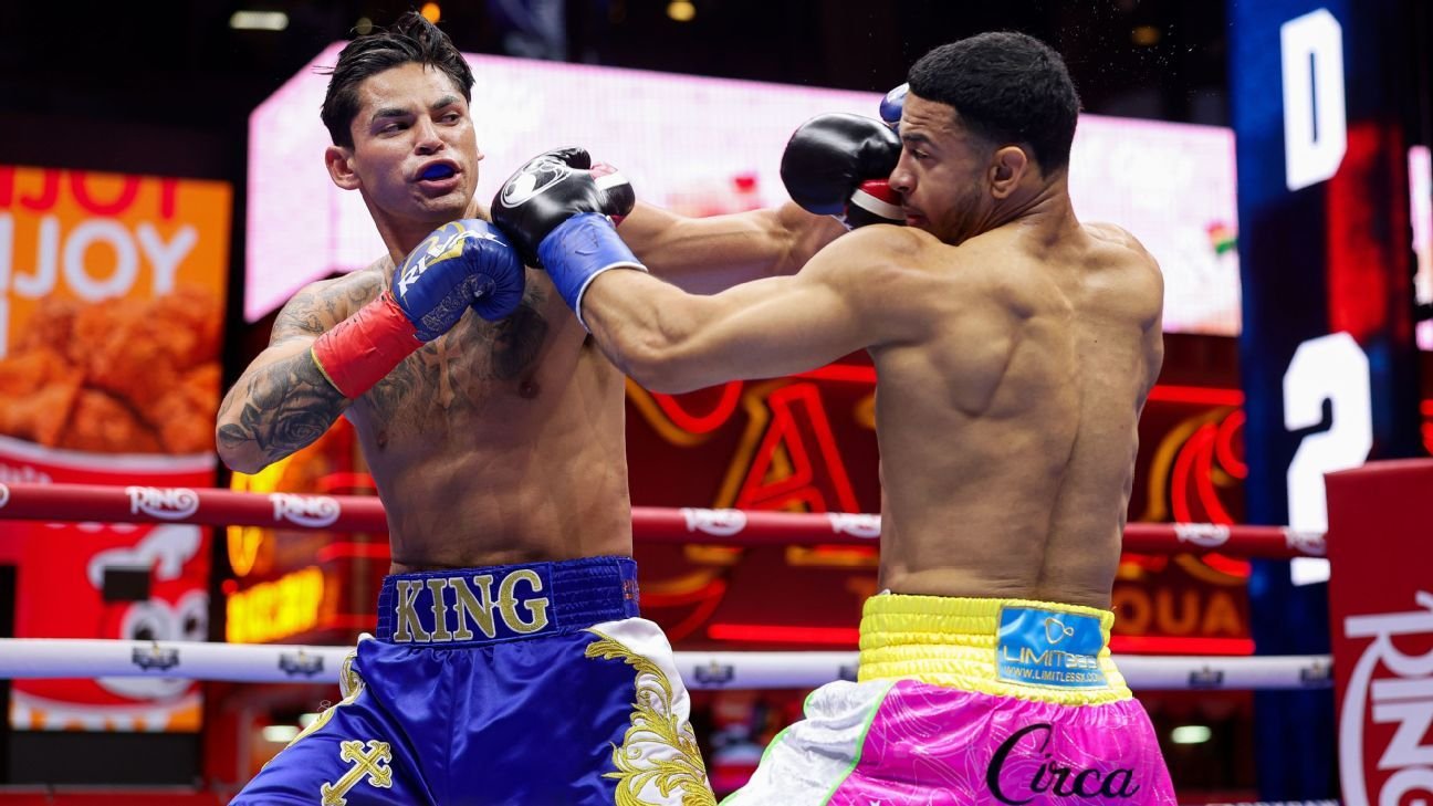 Rolando Romero disrupts Ryan Garcia’s plans in massive upset Rolando Romero disrupts Ryan Garcia’s plans in massive upset