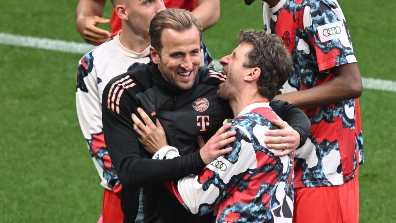 Harry Kane’s trophy drought ends as Bayern Munich win Bundesliga Harry Kane’s trophy drought ends as Bayern Munich win Bundesliga