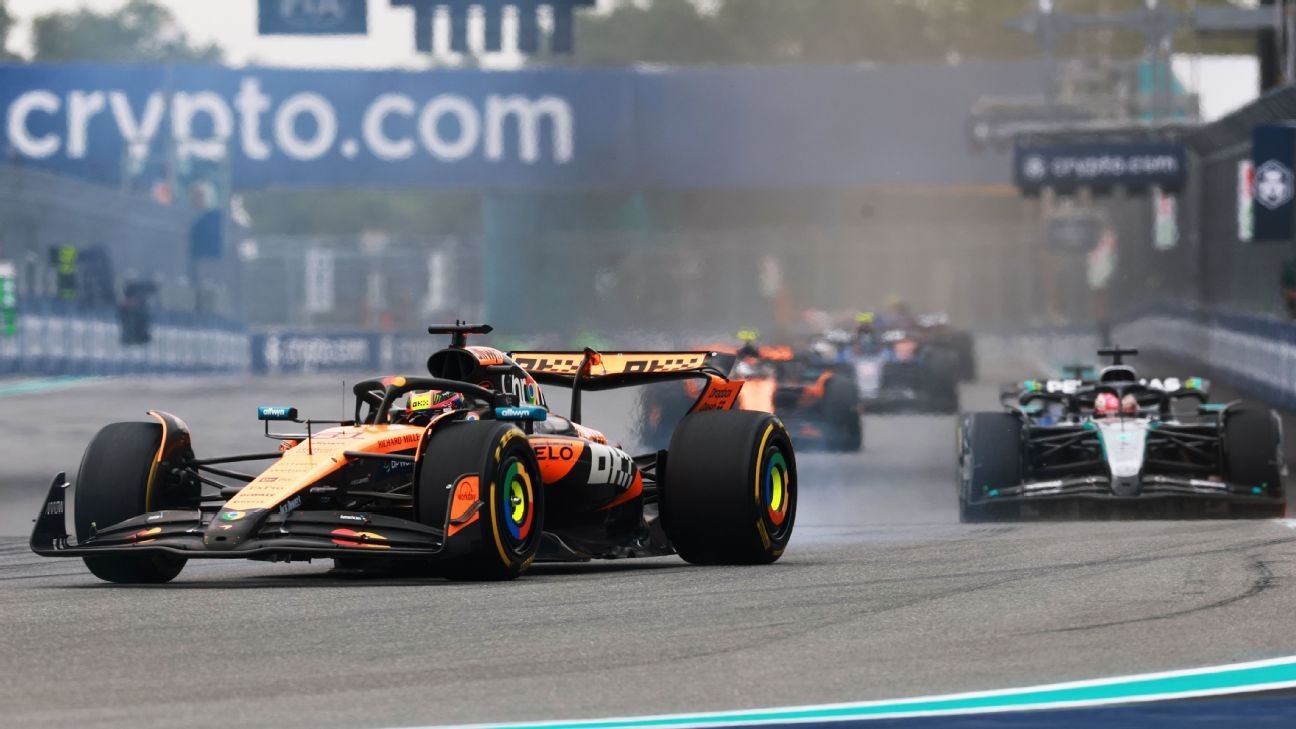 Miami GP: Oscar Piastri claims dominant win with McLaren one-two, extends championship lead Miami GP: Oscar Piastri claims dominant win with McLaren one-two, extends championship lead