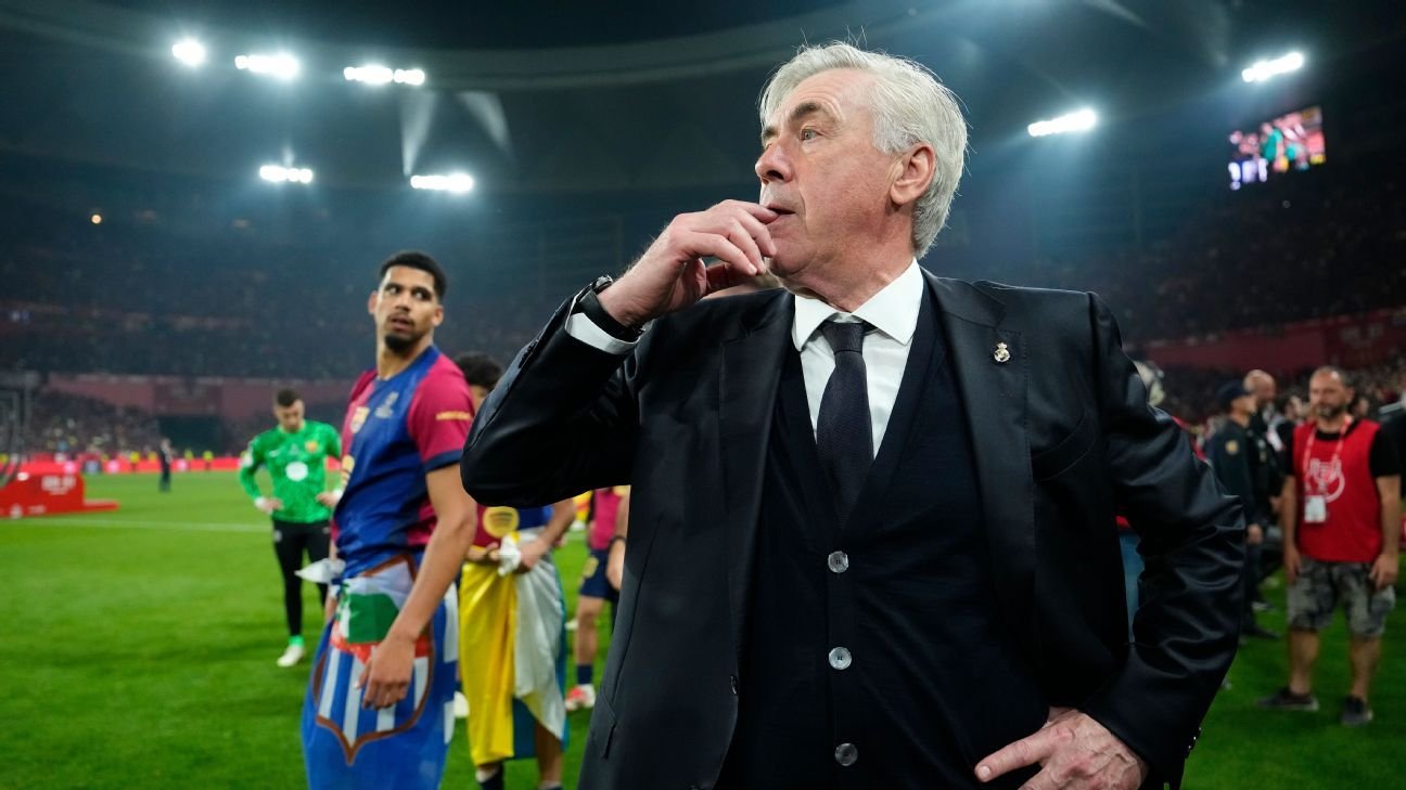 Carlo Ancelotti: Clásico will be ‘almost’ decisive in LaLiga tile race Carlo Ancelotti: Clásico will be ‘almost’ decisive in LaLiga tile race