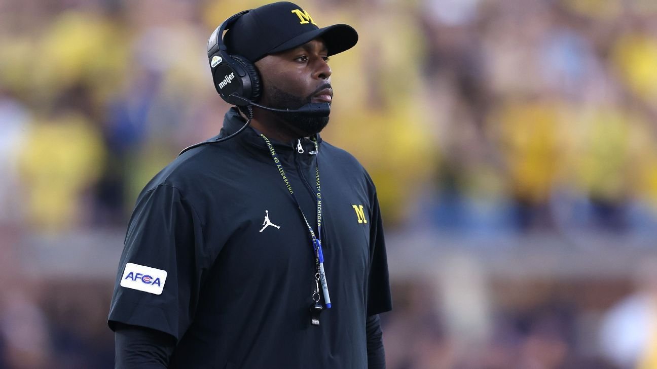 Sources – Michigan’s Sherrone Moore expected to get 2-game ban Sources – Michigan’s Sherrone Moore expected to get 2-game ban