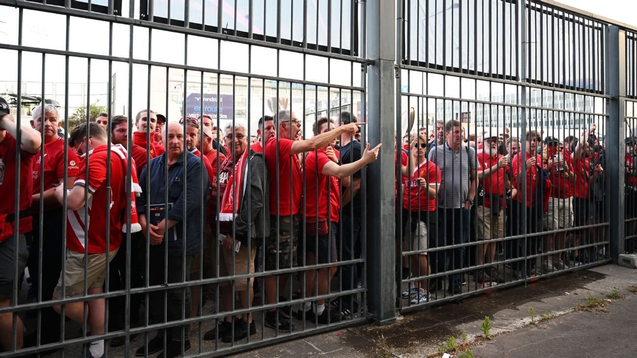 French minister apologises to Liverpool fans for 2022 Champions League final blame French minister apologises to Liverpool fans for 2022 Champions League final blame