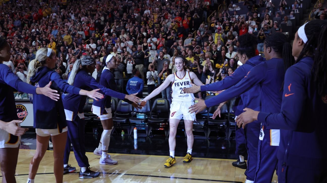 Caitlin Clark’s return to Iowa with Fever averages 1.3 million viewers Caitlin Clark’s return to Iowa with Fever averages 1.3 million viewers