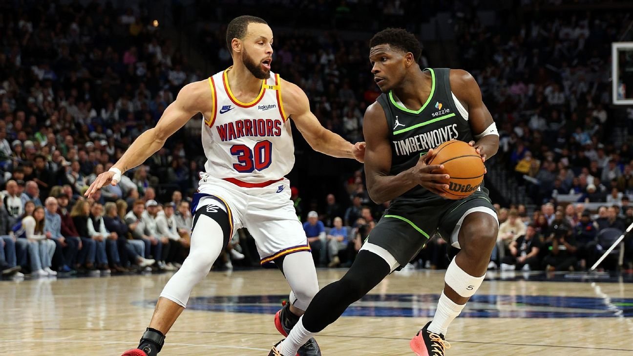 2025 NBA playoffs: Highlights, live updates from Warriors-Wolves Game 1 2025 NBA playoffs: Highlights, live updates from Warriors-Wolves Game 1