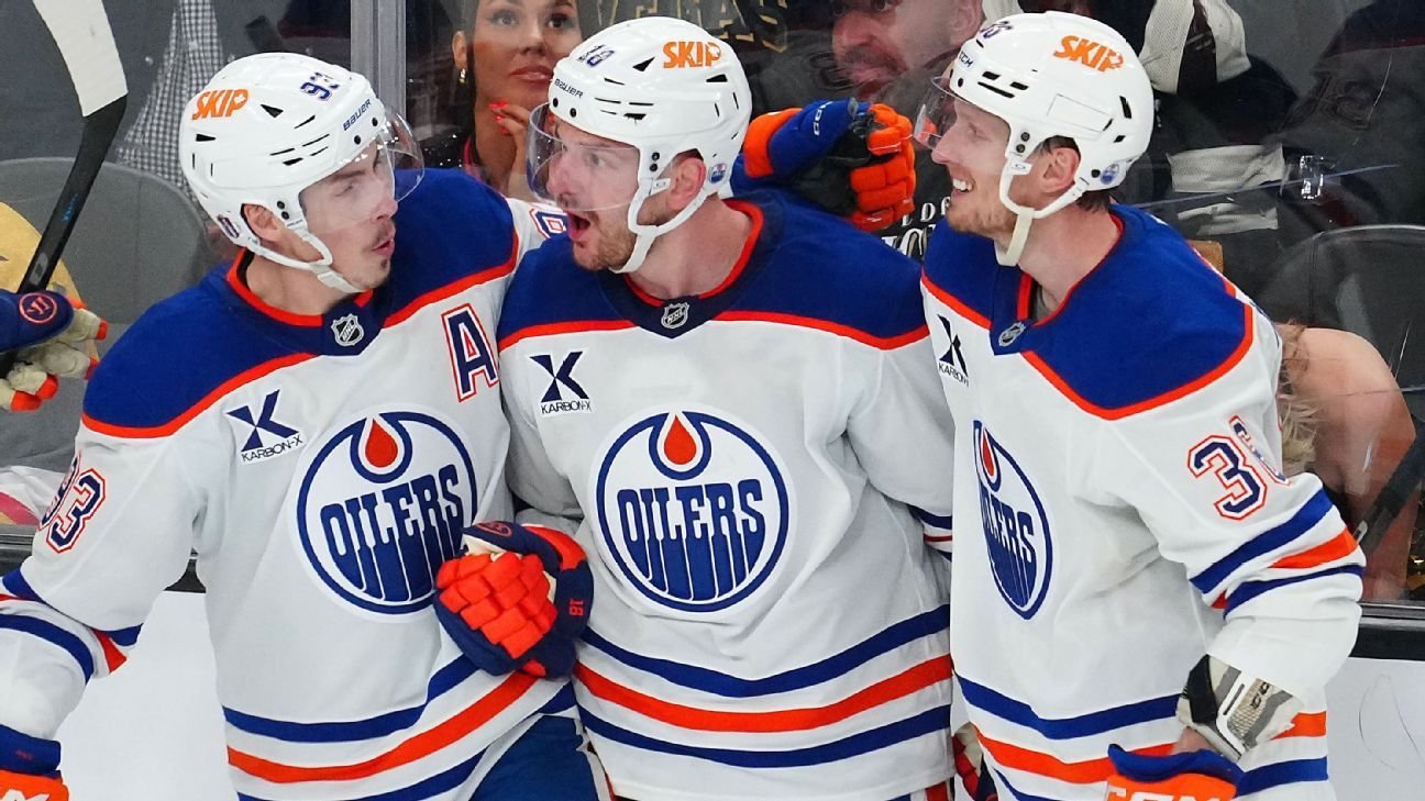 Oilers set NHL playoff record with 5th straight comeback win Oilers set NHL playoff record with 5th straight comeback win