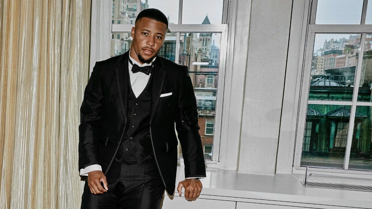 Inside Saquon Barkley’s night at the Met Gala