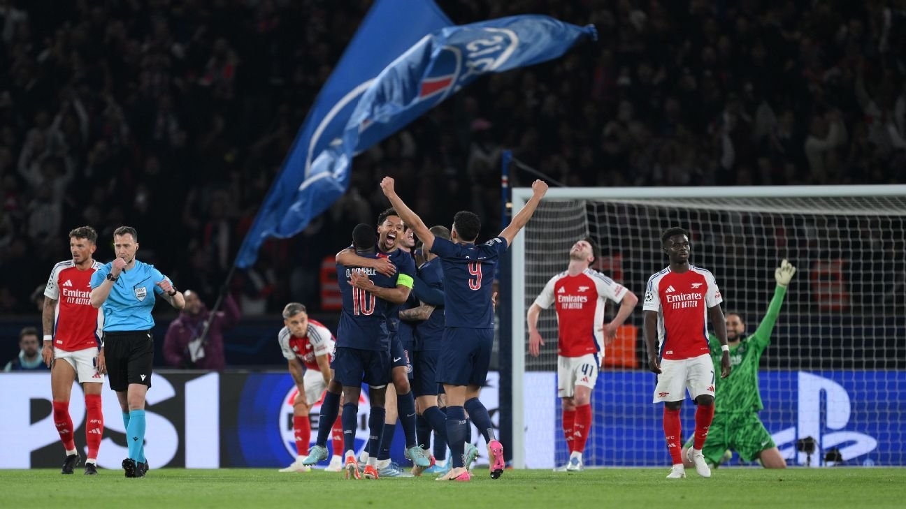 PSG’s team ethic wins out over Arsenal’s bunch of also-rans PSG’s team ethic wins out over Arsenal’s bunch of also-rans