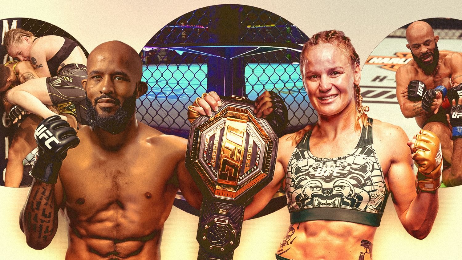 Valentina Shevchenko and Demetrious Johnson make their flyweight GOAT cases … for each other