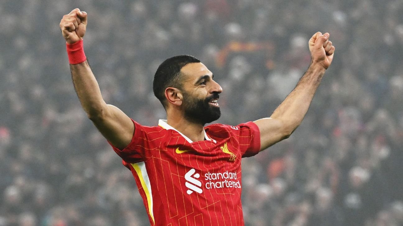 Liverpool’s Mohamed Salah named FWA Footballer of the Year