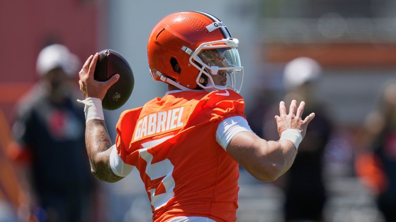 Gabriel embracing addition of Sanders to Browns’ QB competition Gabriel embracing addition of Sanders to Browns’ QB competition