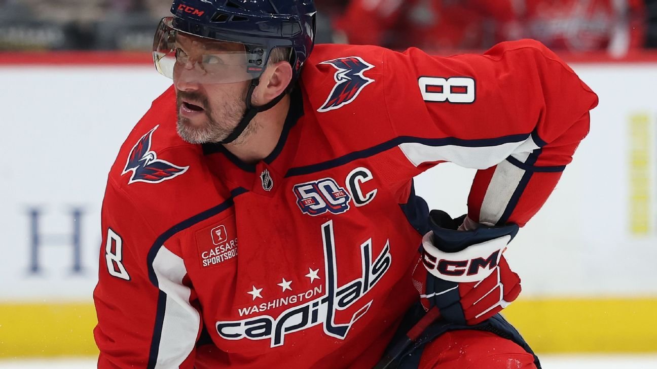 Eliminated Capitals expect Alex Ovechkin to return in ’25-26
