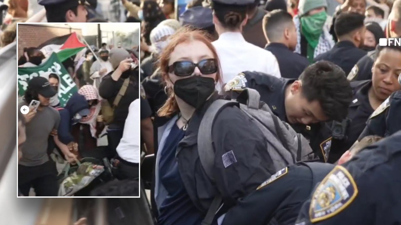 Brooklyn College in NYC overrun by anti-Israel agitators Brooklyn College in NYC overrun by anti-Israel agitators