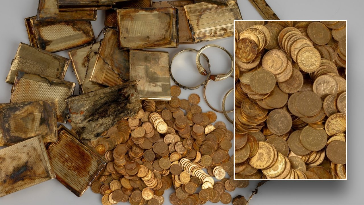 Stunning treasure discovery by two hikers on a tourist walk announced by Czech officials Stunning treasure discovery by two hikers on a tourist walk announced by Czech officials