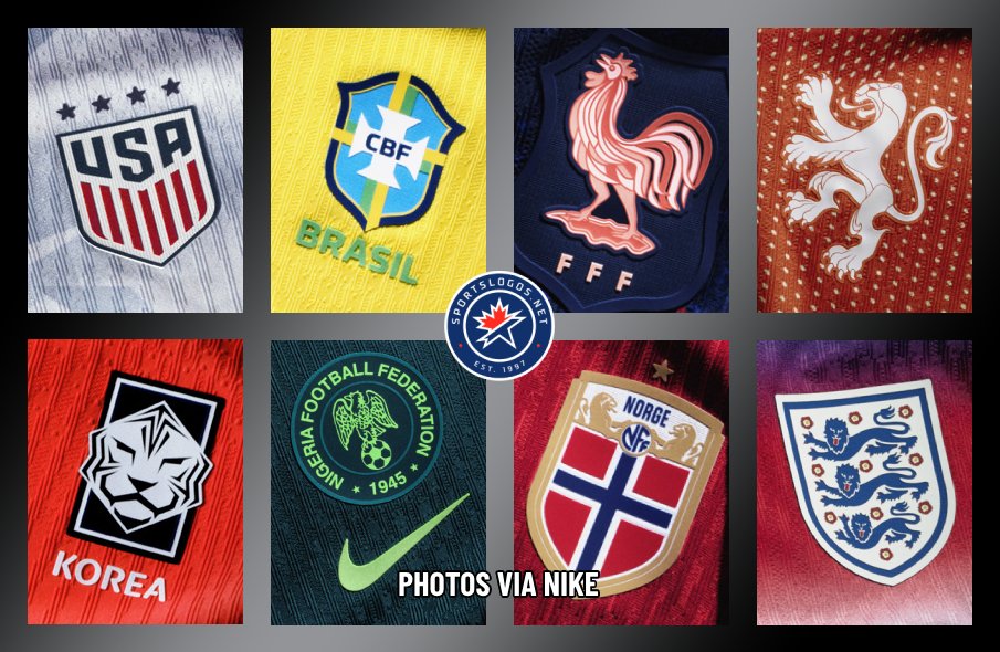 Nike Launches New Kits for 8 Women’s National Soccer Teams, Including United States – SportsLogos.Net News