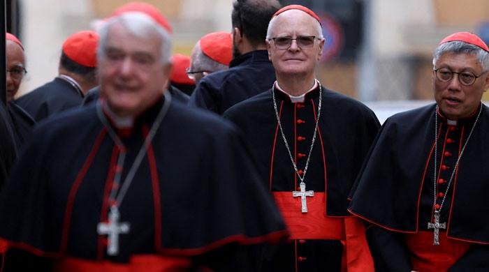 Cardinals enter seclusion ahead of secret conclave to elect new pope Cardinals enter seclusion ahead of secret conclave to elect new pope