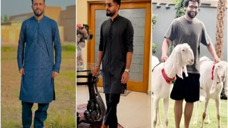 Pakistani cricket stars share joy with fans in Eid ul Adha wishes