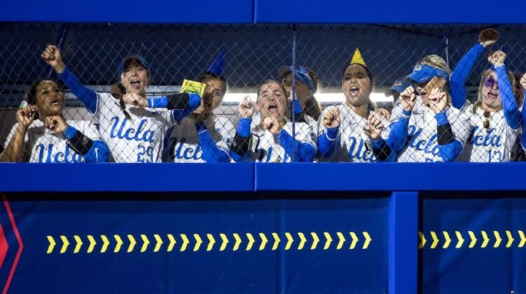 2025 WCWS – Inside UCLA softball’s dugout party 2025 WCWS – Inside UCLA softball’s dugout party