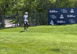 Stefon Diggs present at Patriots OTA after absence, boat video