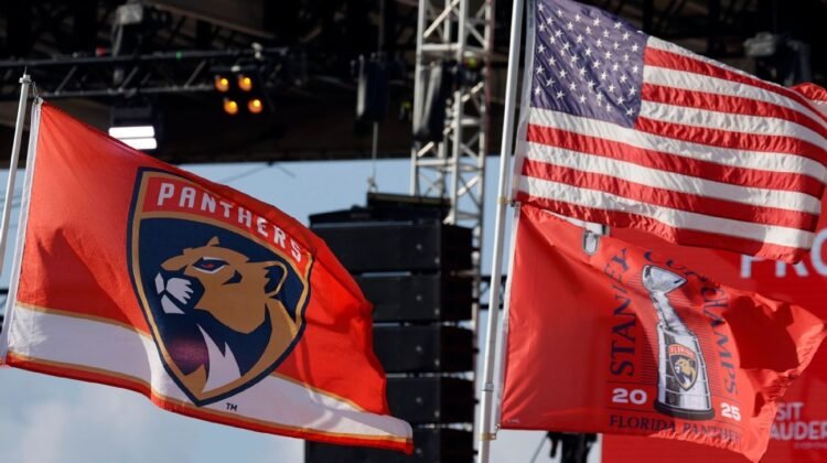 Drier than last year’s parade, proud Panthers party at beach Drier than last year’s parade, proud Panthers party at beach