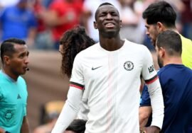 Chelsea’s Nicolas Jackson given two-match ban after red card