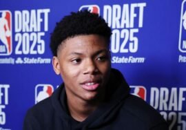 Ace Bailey shrugs off questions about NBA draft process