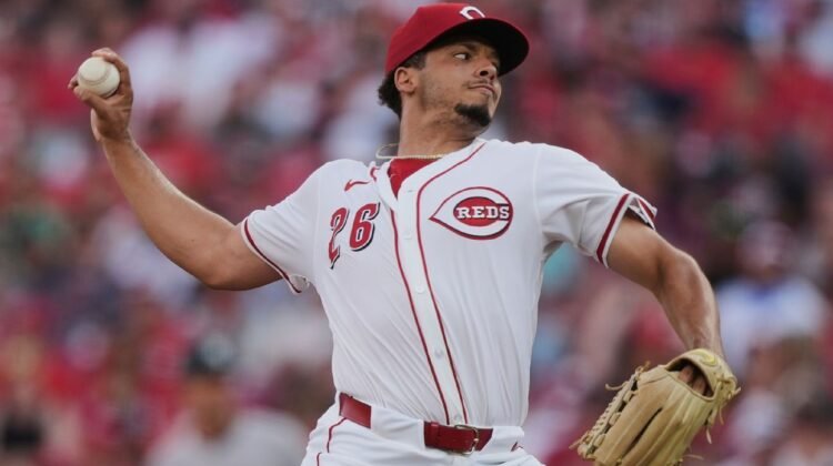 Reds’ Burns gets first six outs via strikeout in MLB debut Reds’ Burns gets first six outs via strikeout in MLB debut