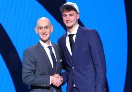 No. 1 pick Cooper Flagg receives warm welcome to Dallas
