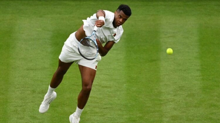 Giovanni Mpetshi Perricard sets Wimbledon record with 153 mph serve Giovanni Mpetshi Perricard sets Wimbledon record with 153 mph serve