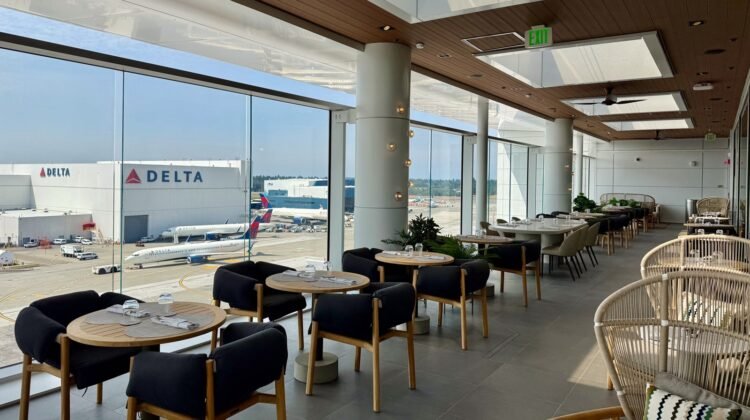 Delta’s stunning new Seattle business-class lounge is its most unique one yet Delta’s stunning new Seattle business-class lounge is its most unique one yet