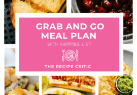 Grab and Go Meal Plan