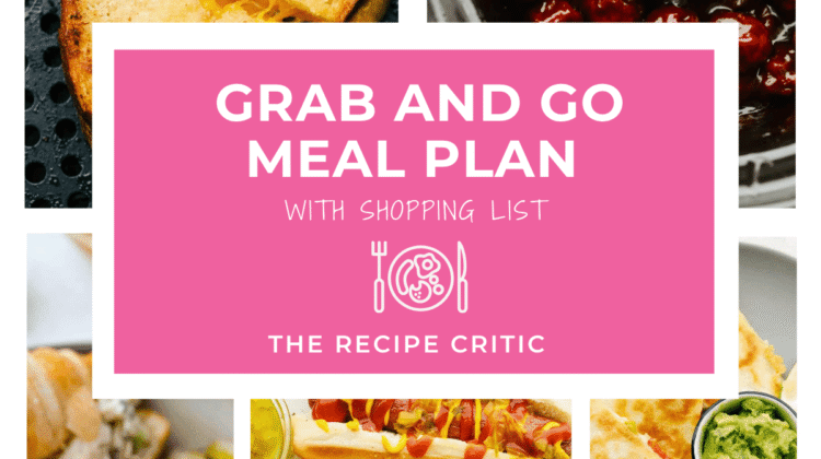 Grab and Go Meal Plan Grab and Go Meal Plan