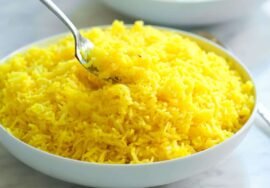 Fluffy Saffron Rice Recipe