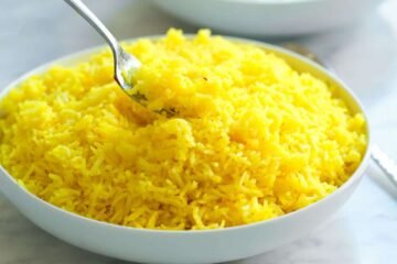 Fluffy Saffron Rice Recipe