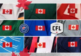 CFL Teams to Add Canadian Flags to Jerseys Starting This Week – SportsLogos.Net News