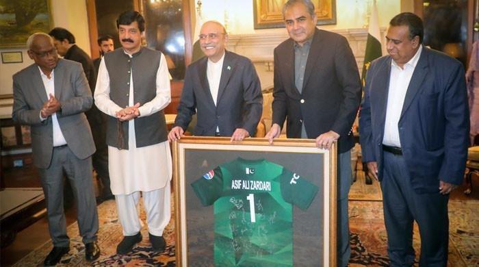 President Zardari urges cricketers to leave politics to politicians President Zardari urges cricketers to leave politics to politicians