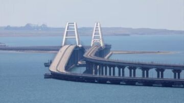 Ukraine says it hit Russia’s bridge to Crime…