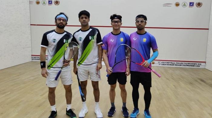 Pakistan advance to Asian Doubles Squash final after defeating Malaysia Pakistan advance to Asian Doubles Squash final after defeating Malaysia