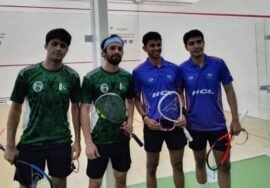 Pakistan bags silver in Asian doubles Squash Championship final against India