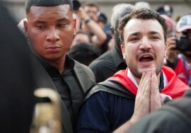 Khalil leads new Columbia protest after his immigration detention release