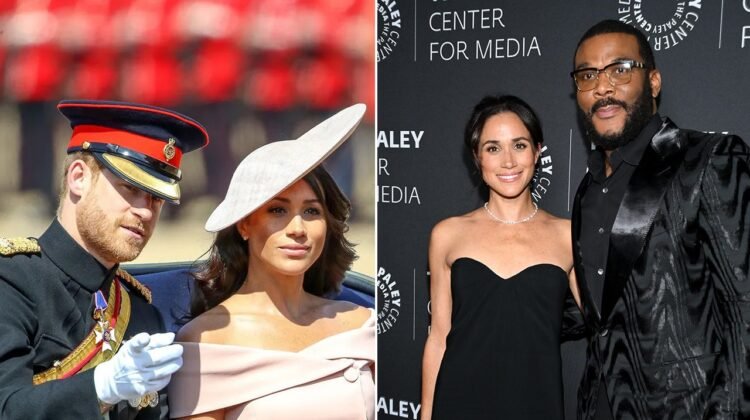 Prince Harry, Meghan Markle criticized for not defending Tyler Perry