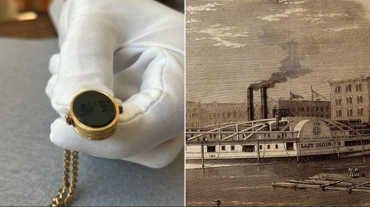 Pocket watch from 1860 Lake Michigan shipwreck returned to British politician’s hometown Pocket watch from 1860 Lake Michigan shipwreck returned to British politician’s hometown