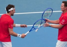 What’s it like to defeat your former pro parent on the tennis court?