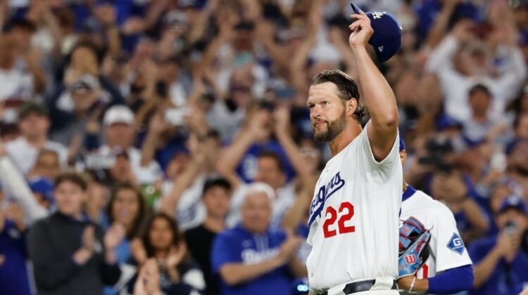 Where does Clayton Kershaw rank in the 3,000-strikeout club?