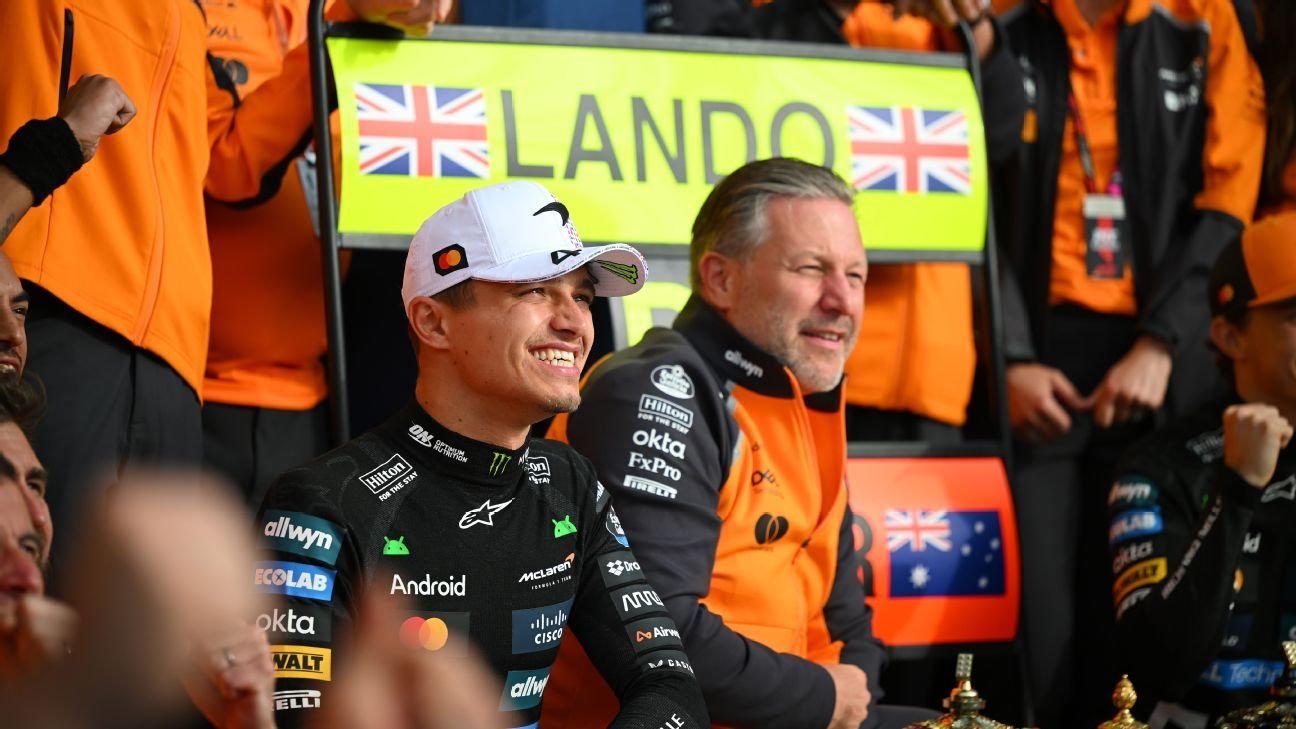 McLaren’s Lando Norris on British GP final l…